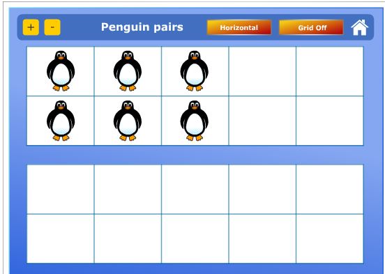 Penguin Tens Frames